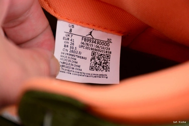 1st Kicks Shoes 1597 NewStyle high jordan fb9934- air “celadon” 1 og 1121